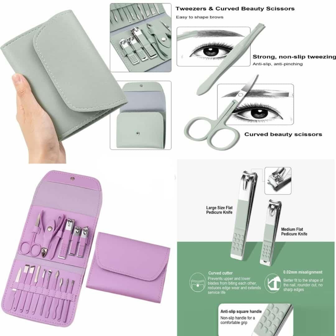 Portable Nail Clippers Set