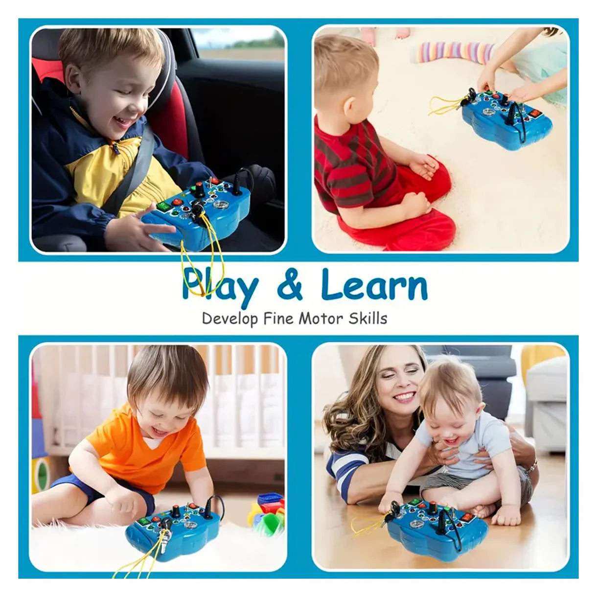 Toddler Busy Board Switch Light Game