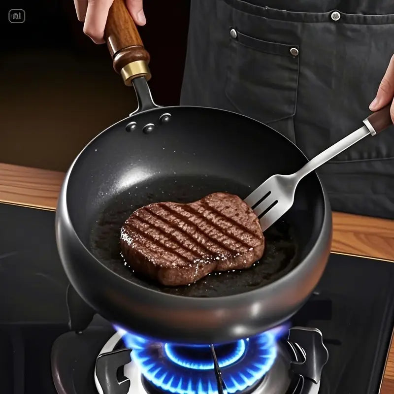Artisan Unenameled Cast Iron Casserole
