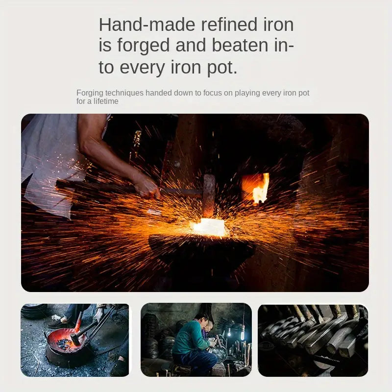 Artisan Unenameled Cast Iron Casserole