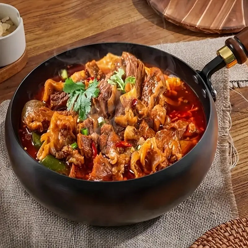 Artisan Unenameled Cast Iron Casserole