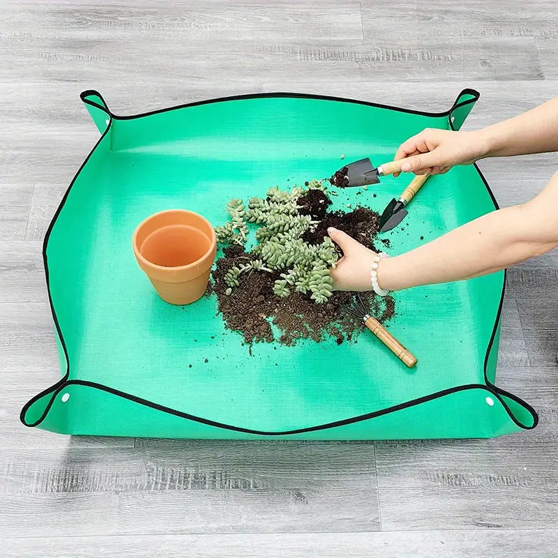 Gardening Soil-Replacing Mats