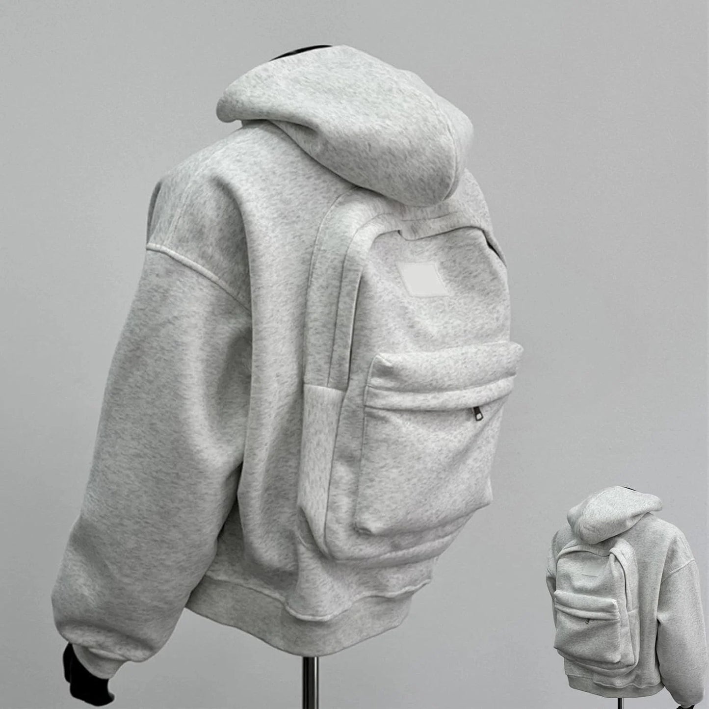 2 in 1 Backpack Hoodie
