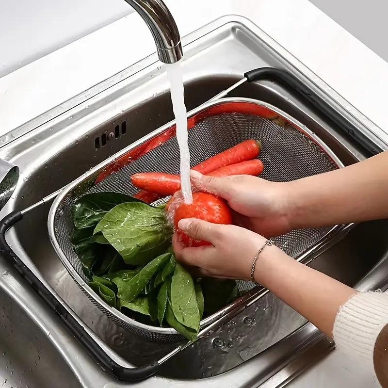 Stainless Steel Sink Oval Colander