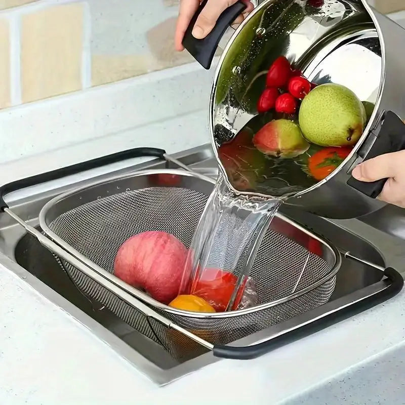 Stainless Steel Sink Oval Colander