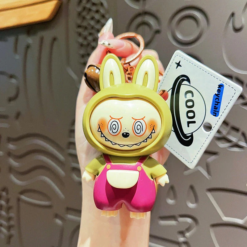 Labubu Face-Changing Keychain