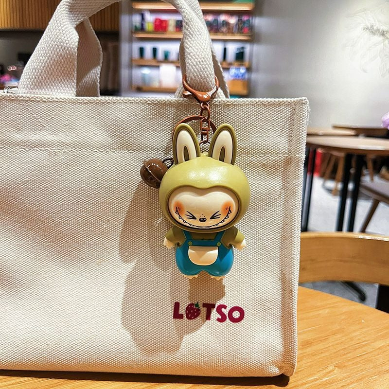 Labubu Face-Changing Keychain
