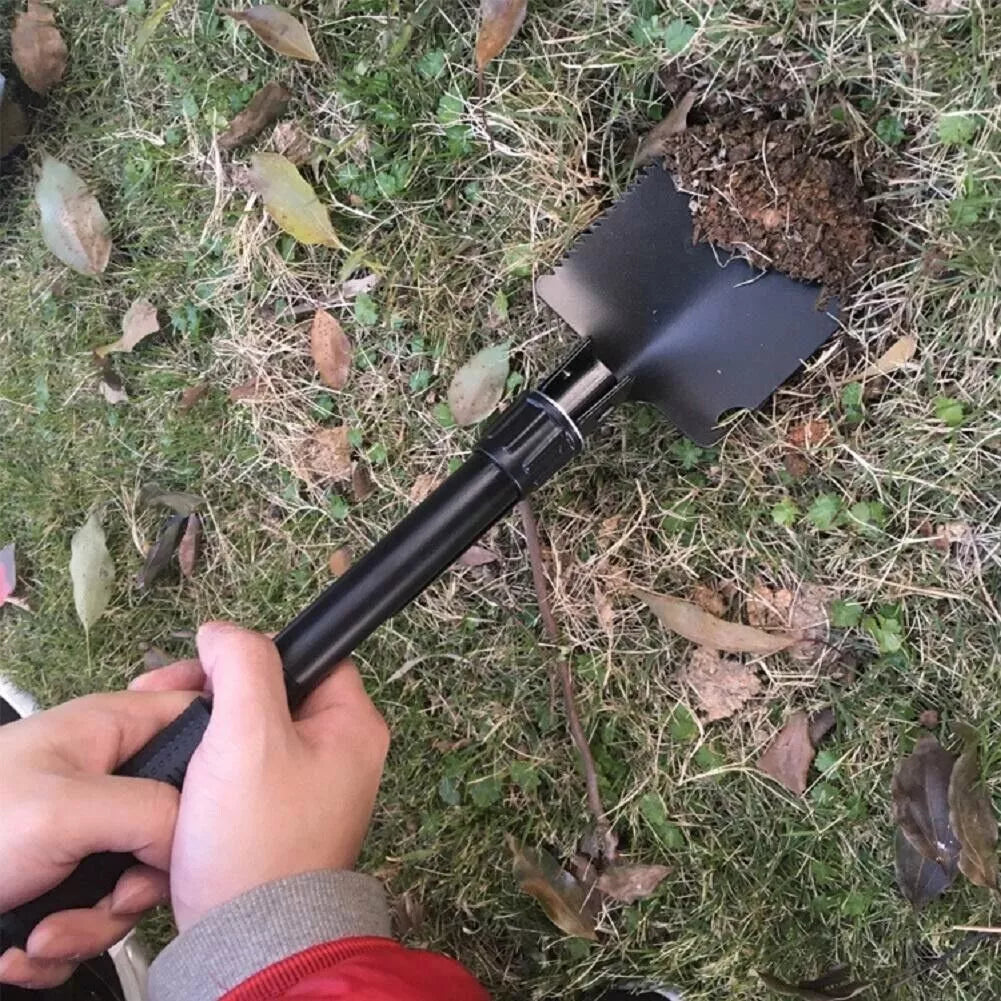 Military Grade Tri-Fold Shovel