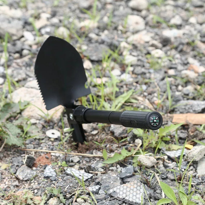 Military Grade Tri-Fold Shovel