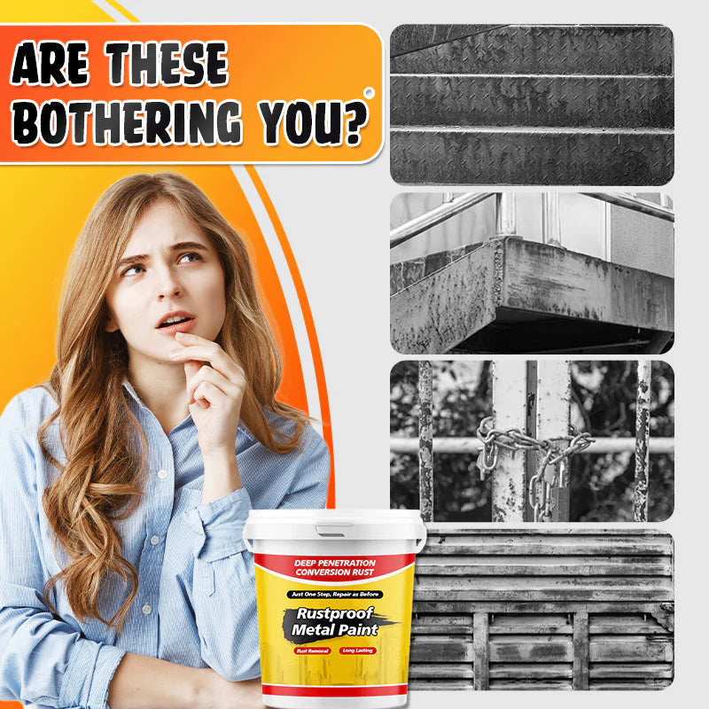 Rustproof Metal Paint - Rust Remover