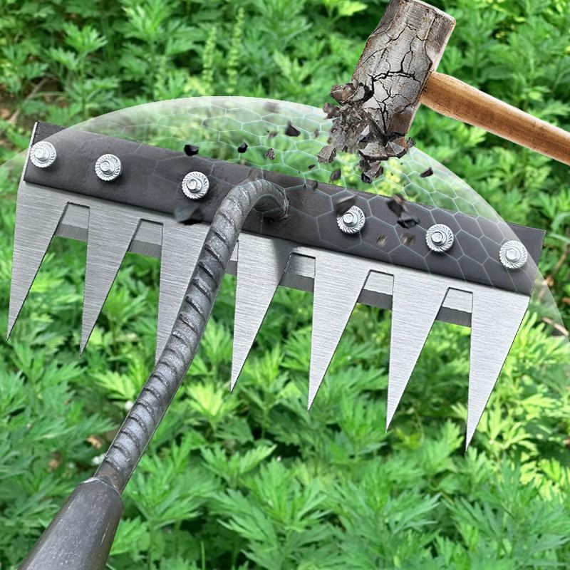 5 Teeth Carbon Steel Garden Weeding