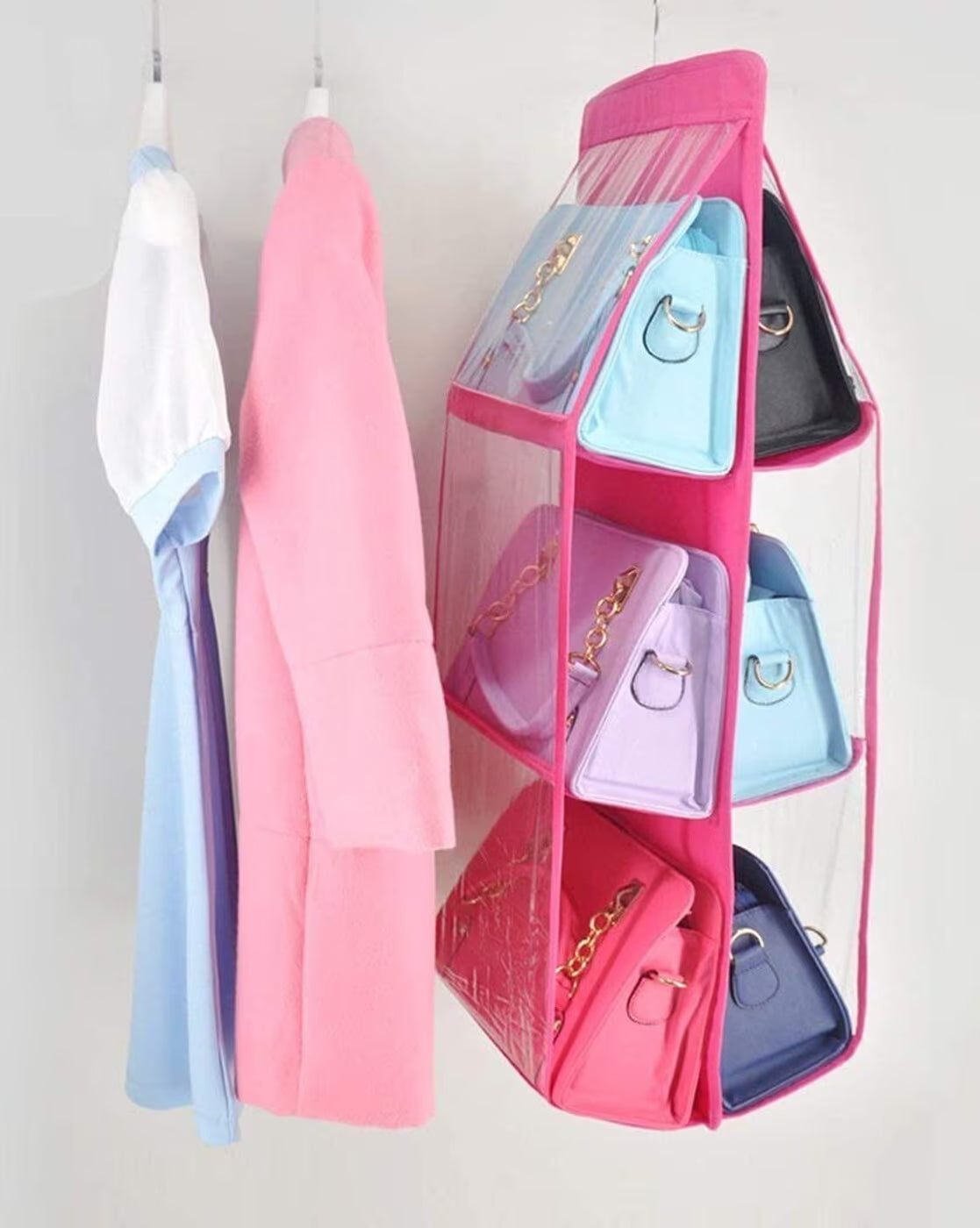 6 Pocket Hanging Bags