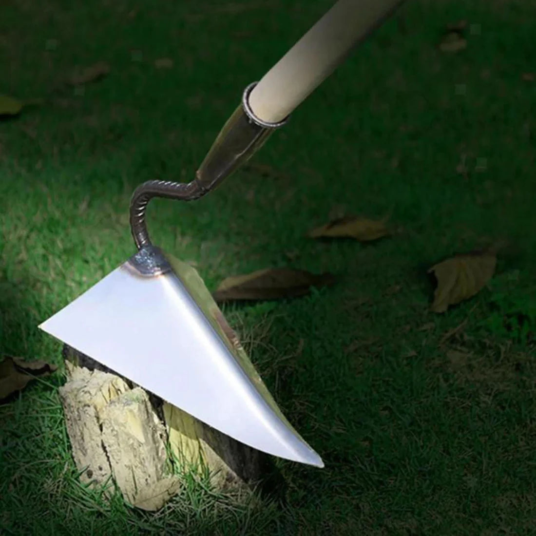 2-in-1 Triangle Weed Remover & Soil Loosening Gardening Tool