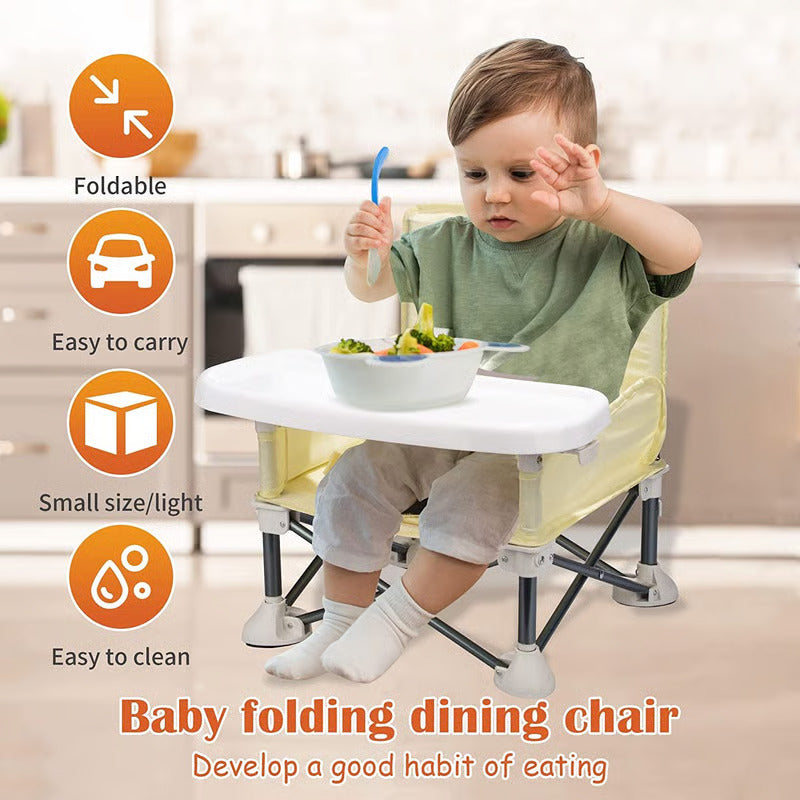 Protable Baby Seat Booster Chair With Tray