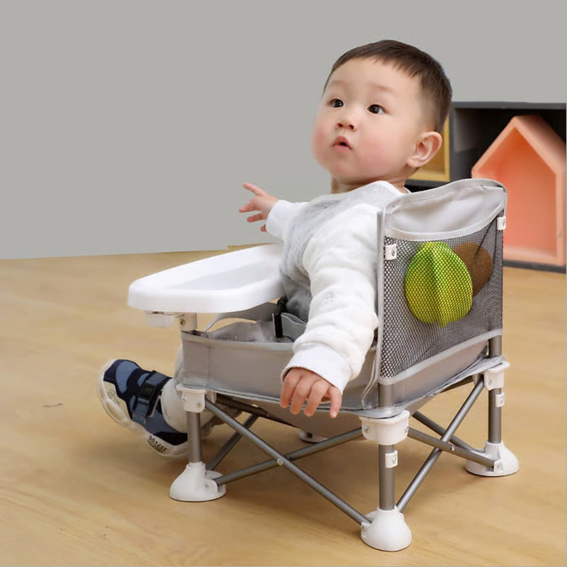 Protable Baby Seat Booster Chair With Tray