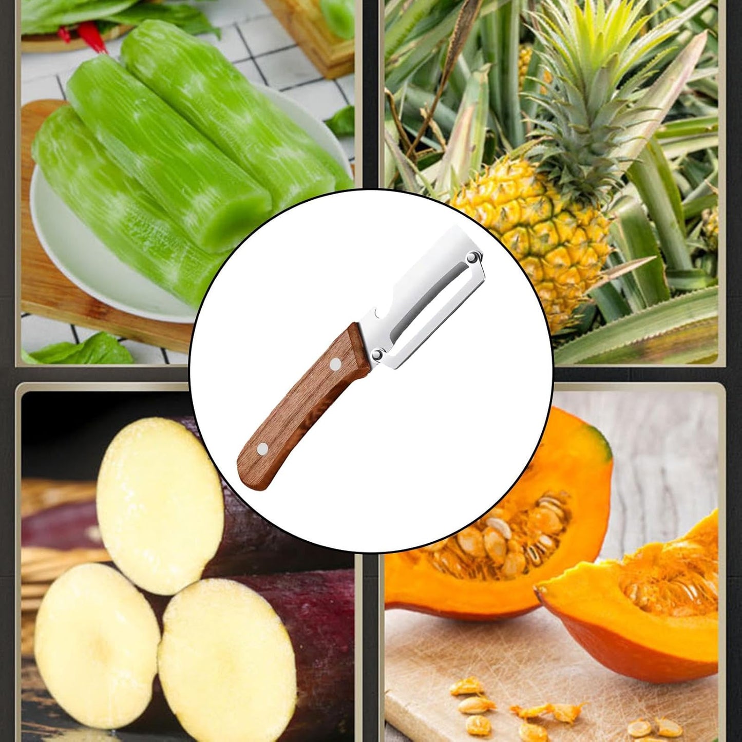 Multi-Functional Vegetable Peeler