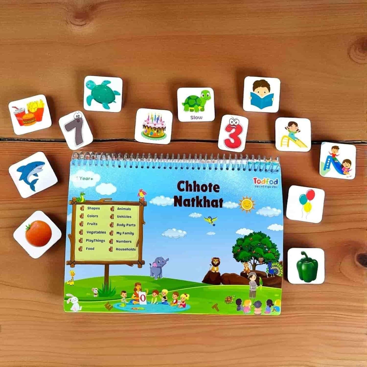 Chhote Natkhat Velcro Binder Book