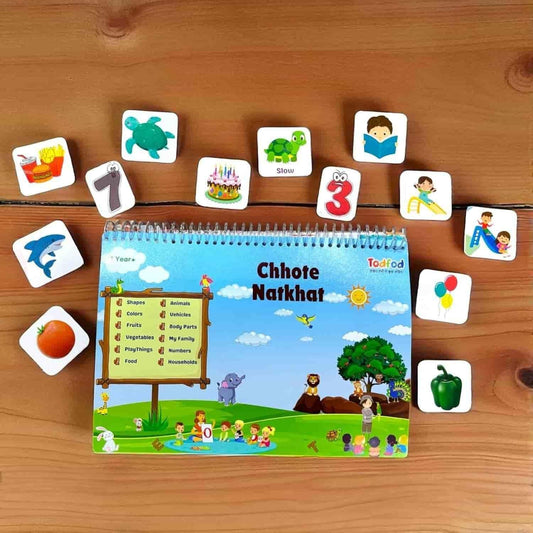 Chhote Natkhat Velcro Binder Book