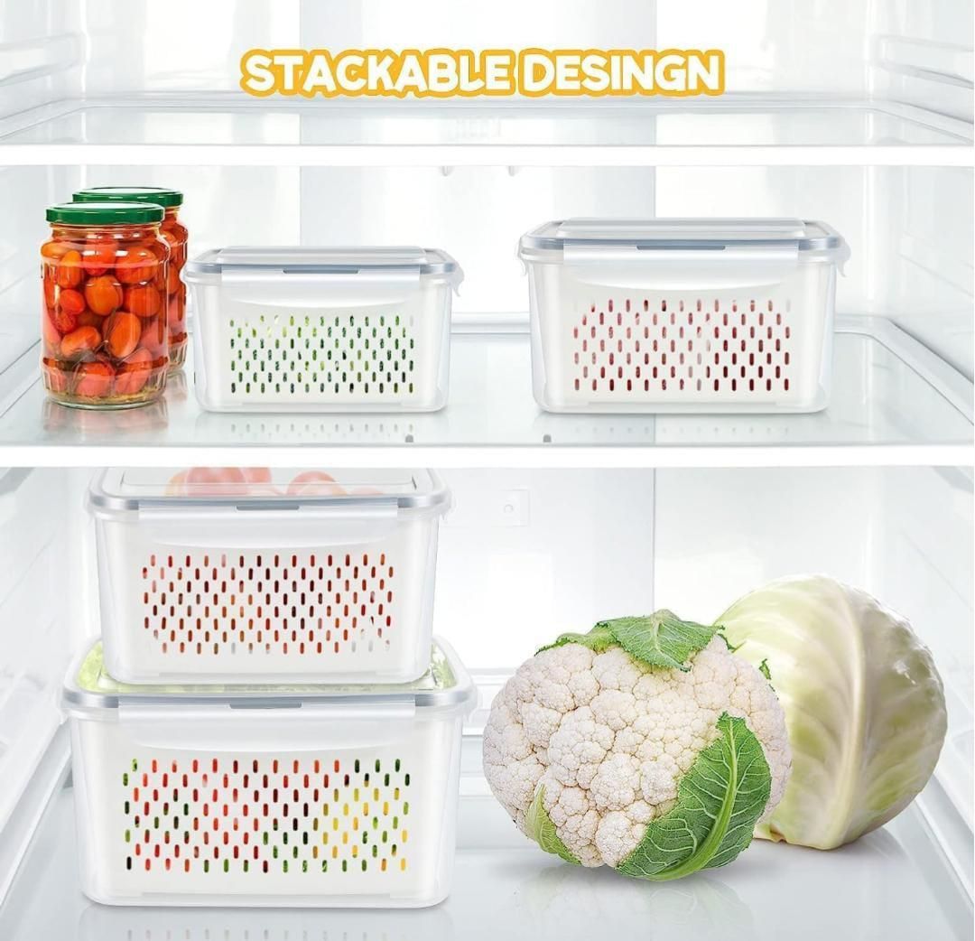 Kitchen Food Storage Containers ( Buy 1 Get 1 Free)