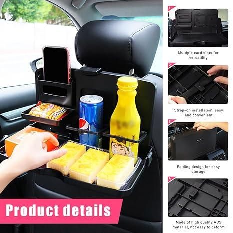 Car Travel Foldable Tray