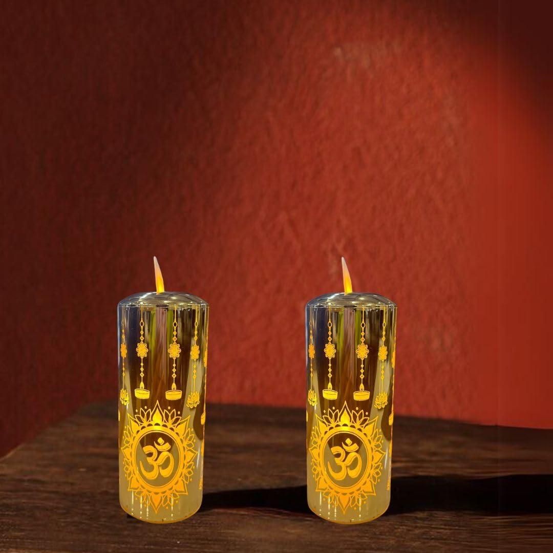 Realistic Moving Flame LED Candle