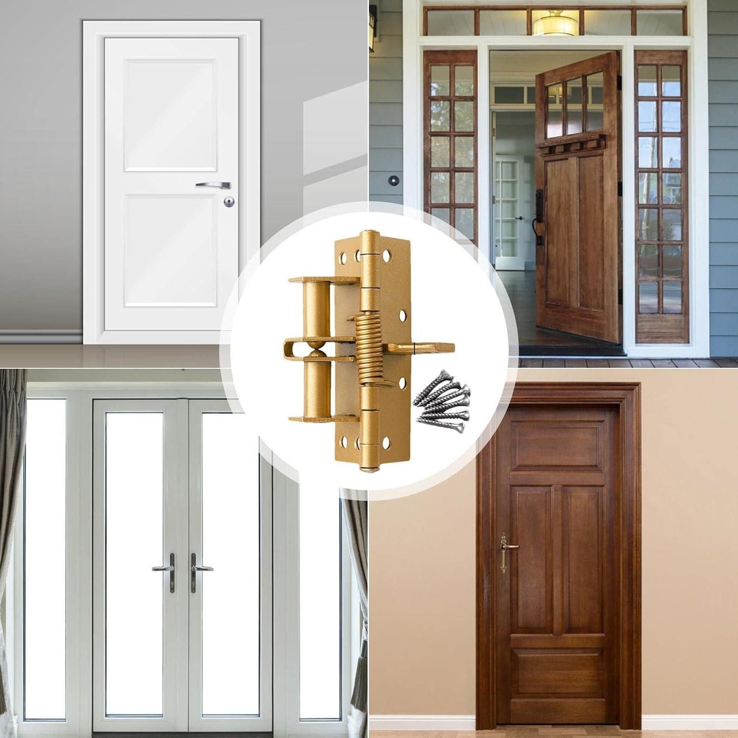 4 Inch Automatic Spring Hinge