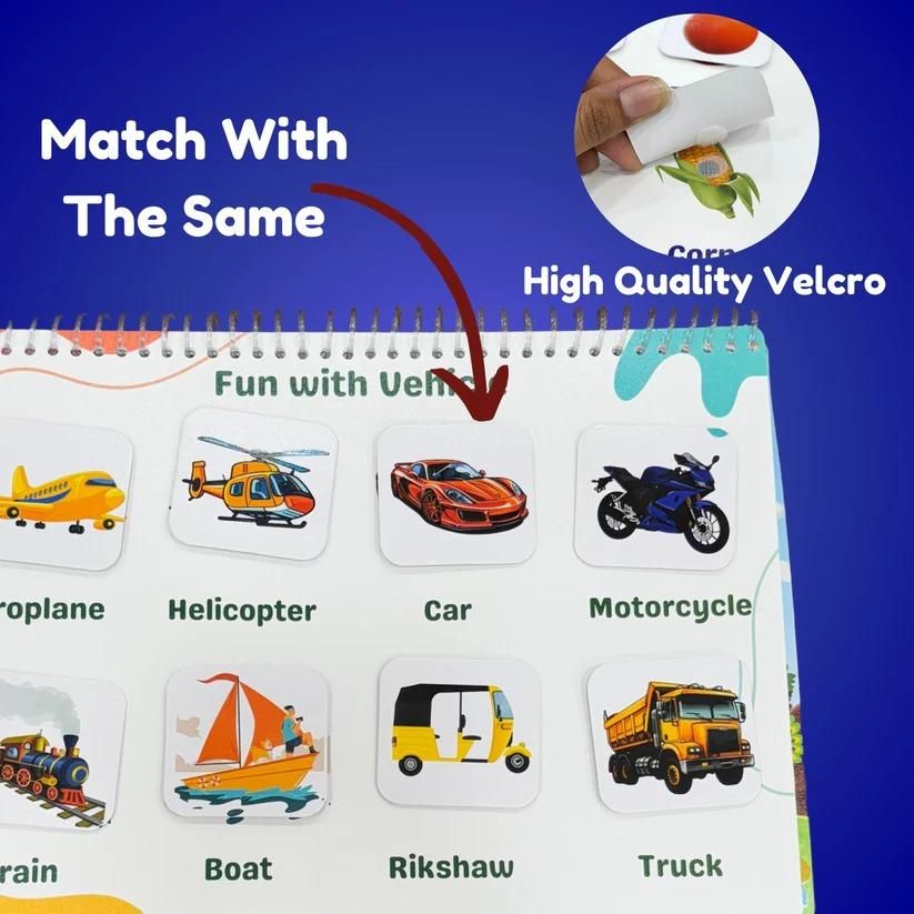 Chhote Natkhat Velcro Binder Book