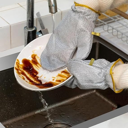 Wire Dishwashing Gloves (Buy 1 Get 1 Free)