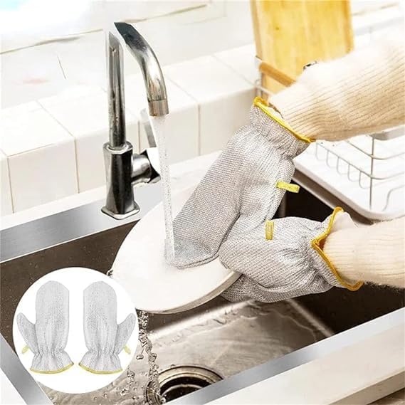 Wire Dishwashing Gloves (Buy 1 Get 1 Free)