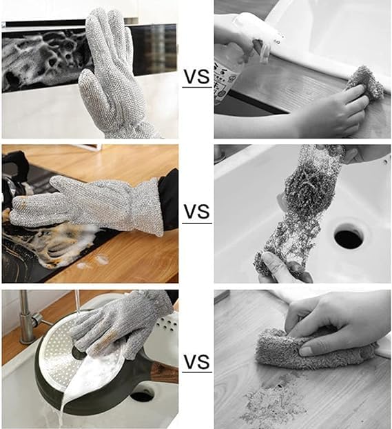 Wire Dishwashing Gloves (Buy 1 Get 1 Free)