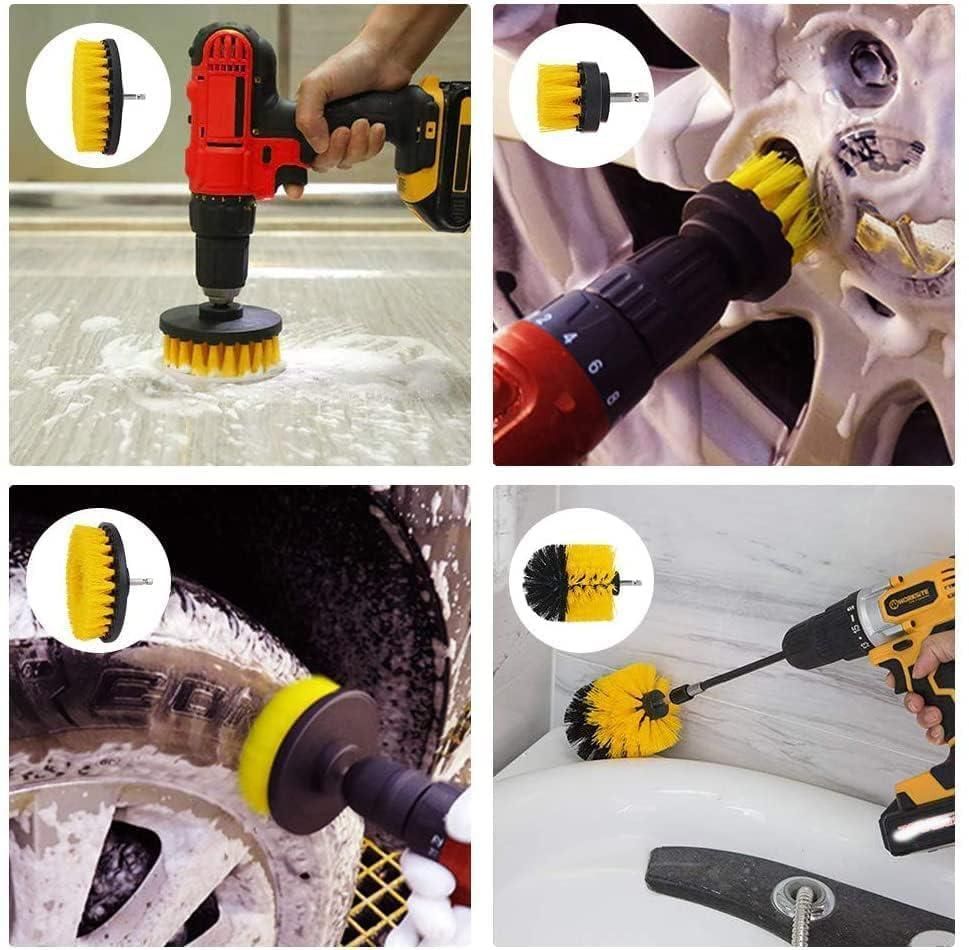4-Piece Drill Scrubber Kit