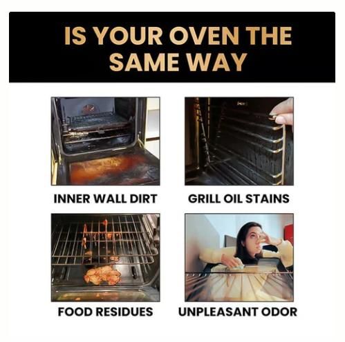 Oven & Grill Cleaner Spray (Buy 1 Get 1 Free)