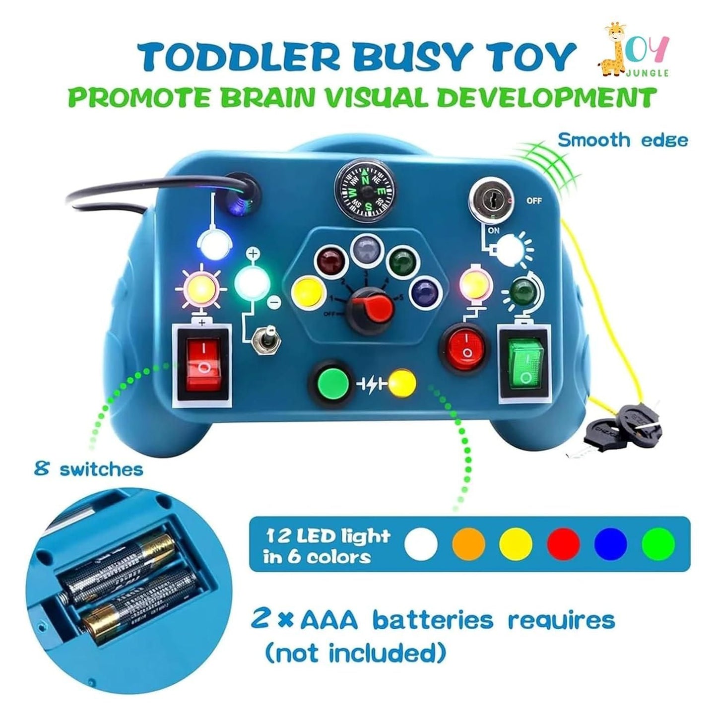 Toddler Busy Board Switch Light Game