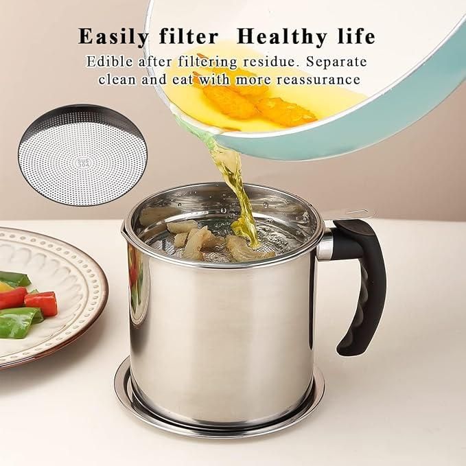 Oil Strainer Pot