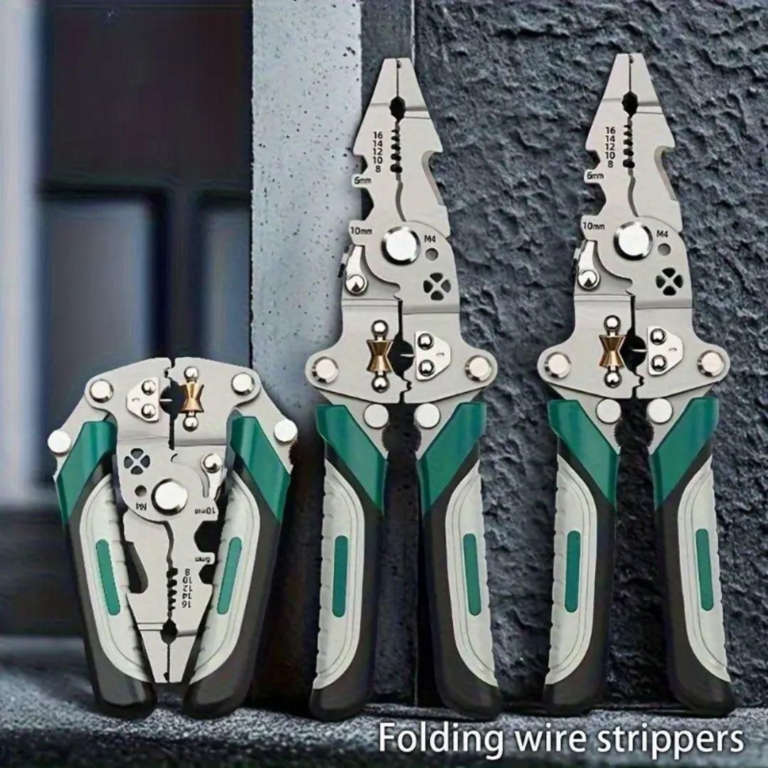 Multifunctional Folding Wire Stripper