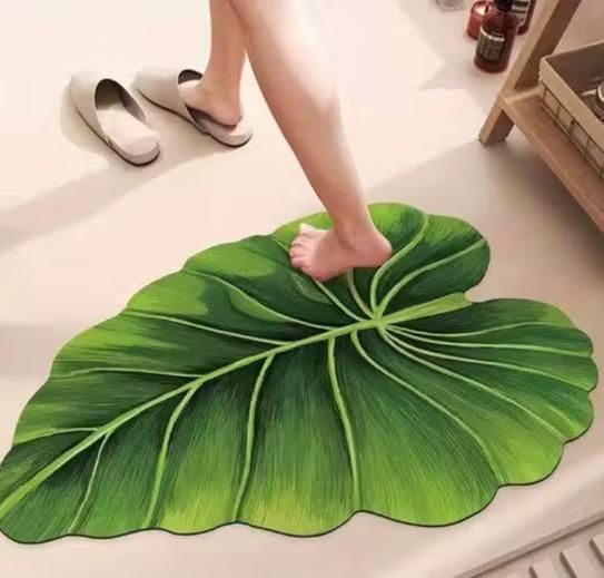 3D Leaf Design Anti-Skid Floor Mat