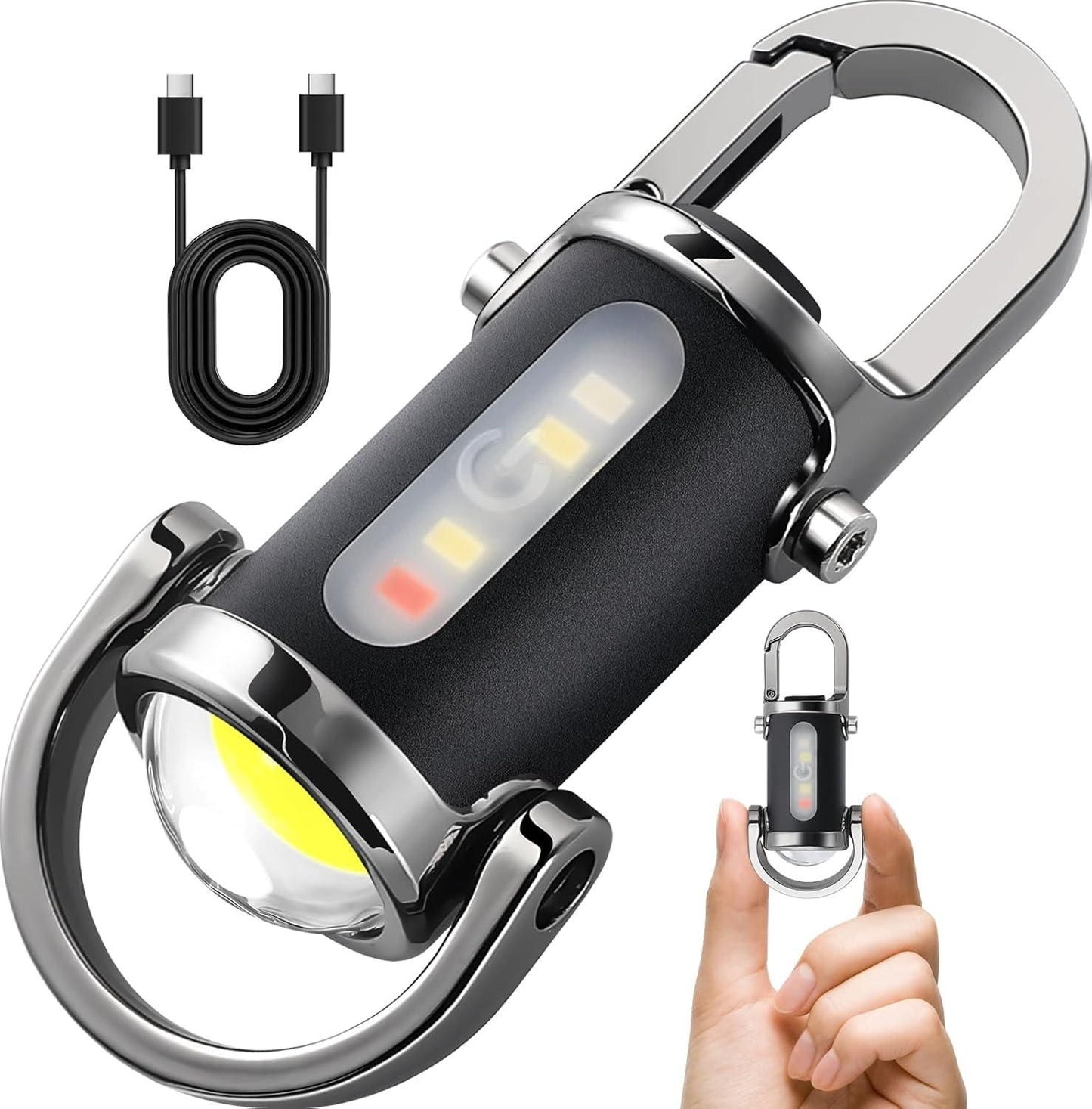 Rechargeable Keychain Flashlights🔦