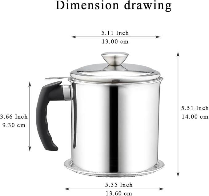 Oil Strainer Pot