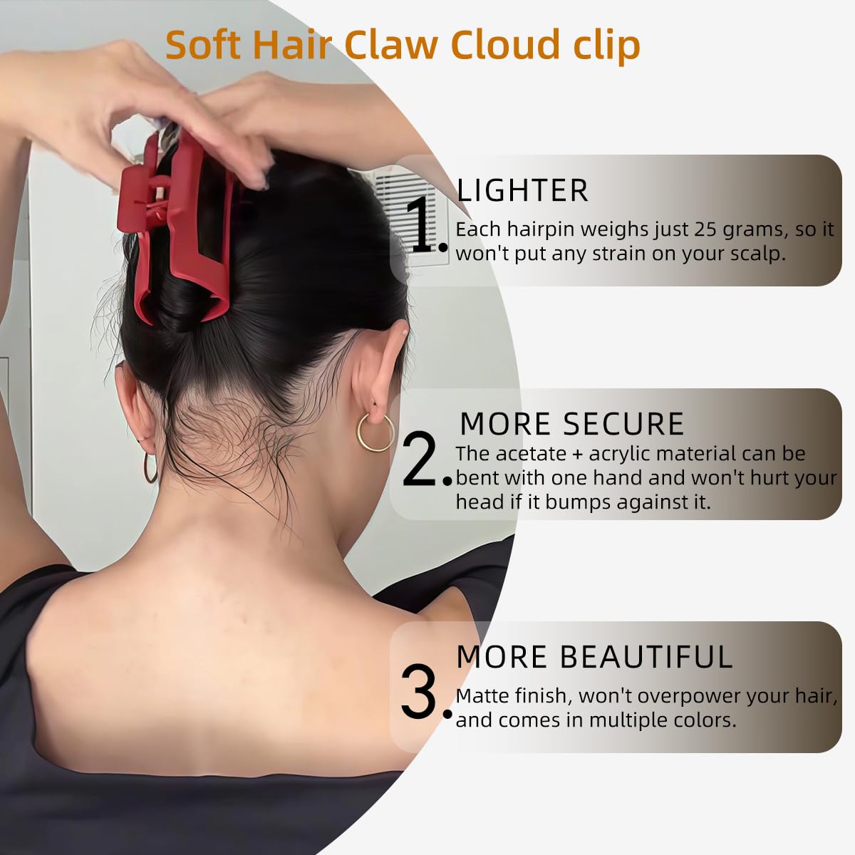Silicon Hair Buckle (Buy 1 Get 1 Free)
