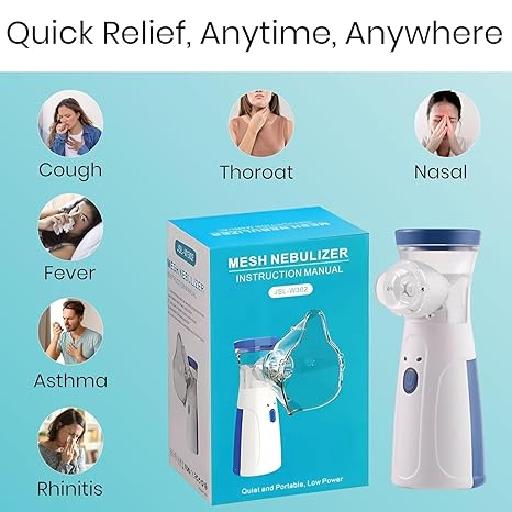Portable Rechargeable Mesh Nebulizer