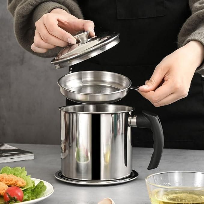 Oil Strainer Pot