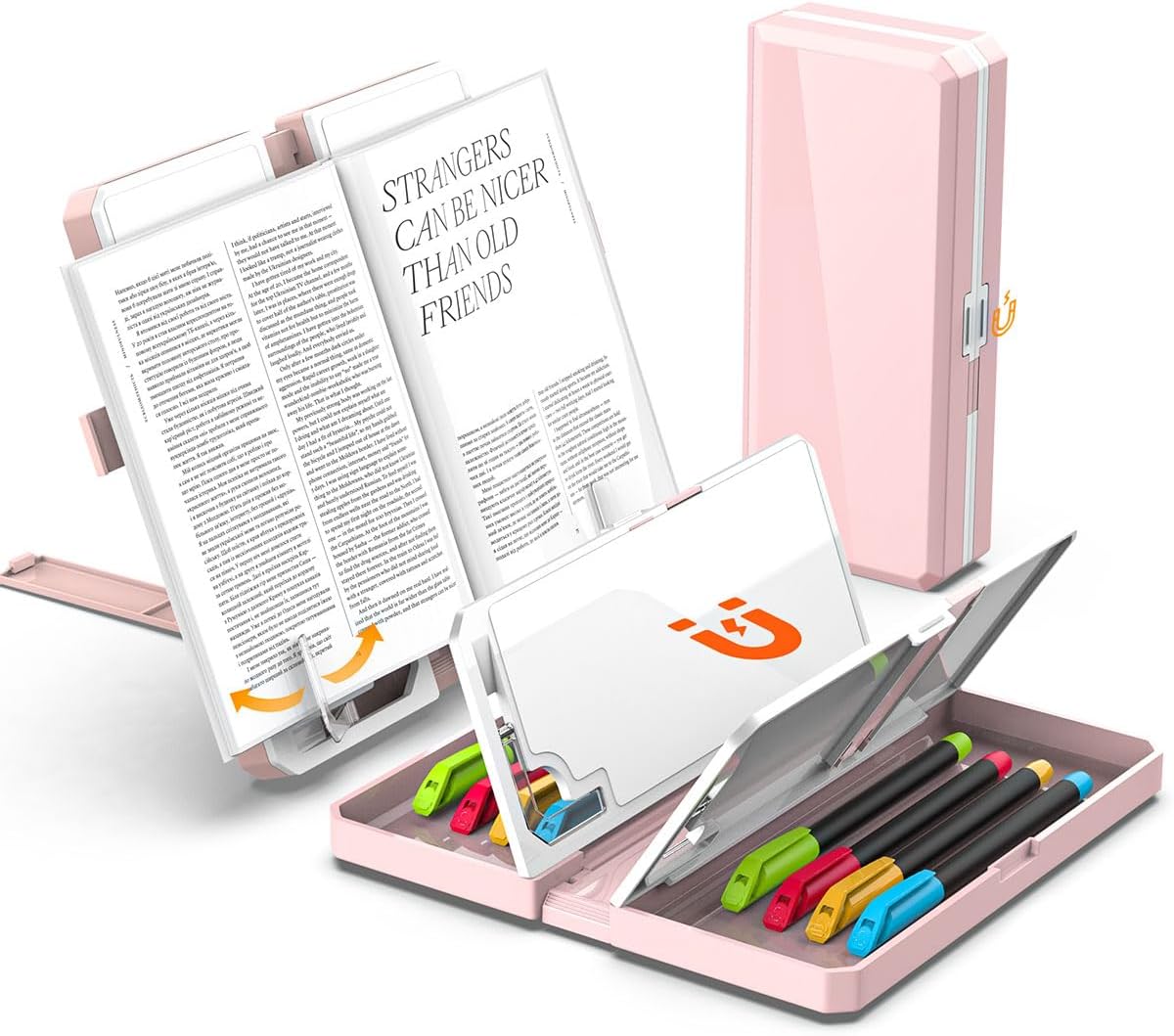 2 in 1 Book Stand Pencil Box