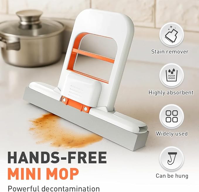 Self‑Squeeze Mini Mop