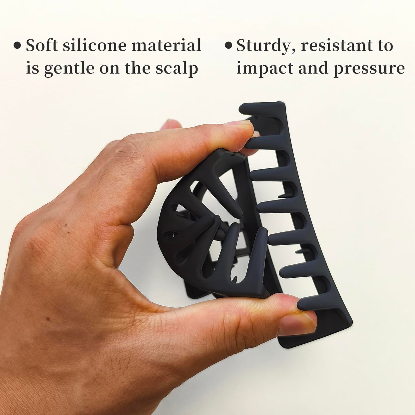 Silicon Hair Buckle (Buy 1 Get 1 Free)