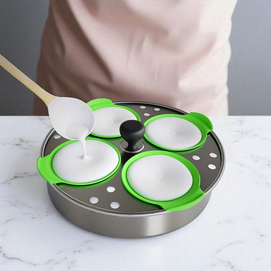 Silicone Idli Mould Cups (Pack of 8)