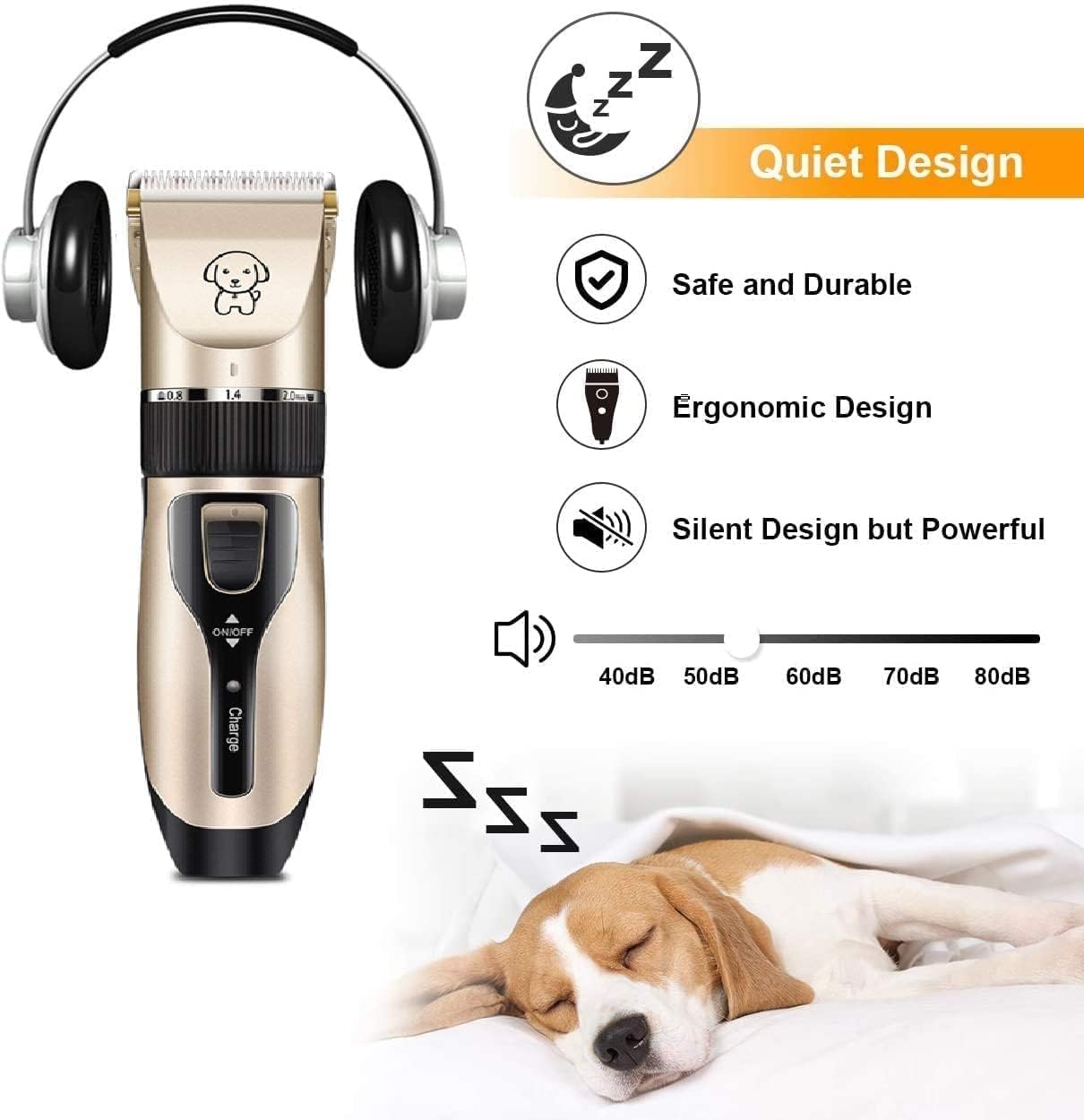 Pet Grooming Trimmer Set