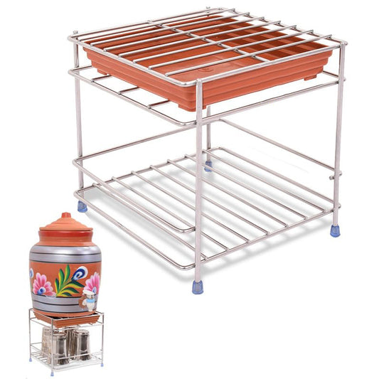Heavy-Duty Stainless Steel Matka Stand