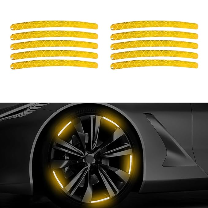Wheel Reflective Stickers (18 Pcs)