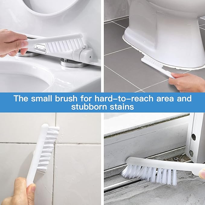 Wall Mounted Silicone Toilet Brush