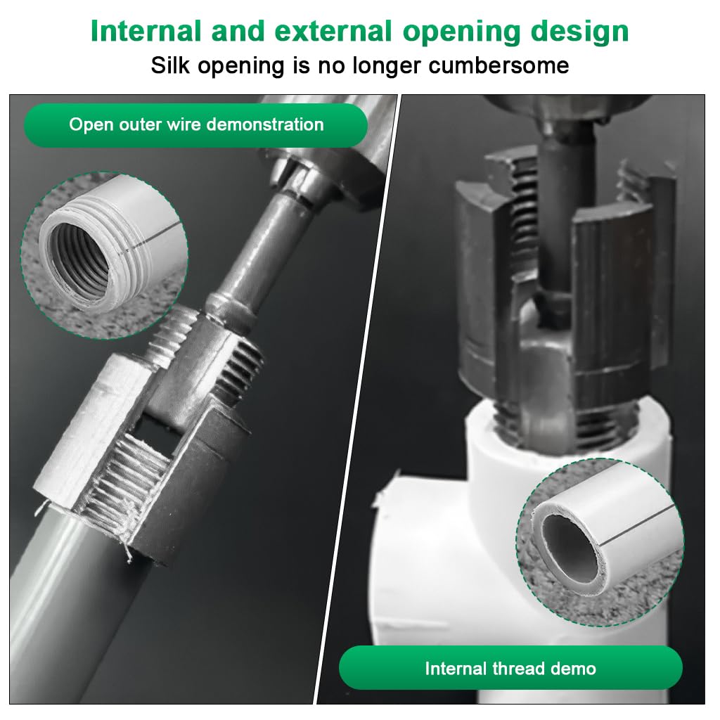 PVC Pipe Internal & External Thread Tool